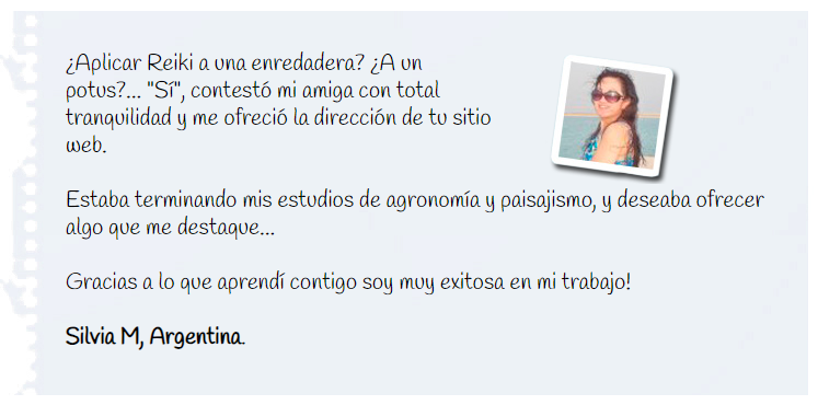 Curso Maestro Reiki testimonio 3