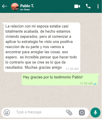 volver con ella opiniones 1