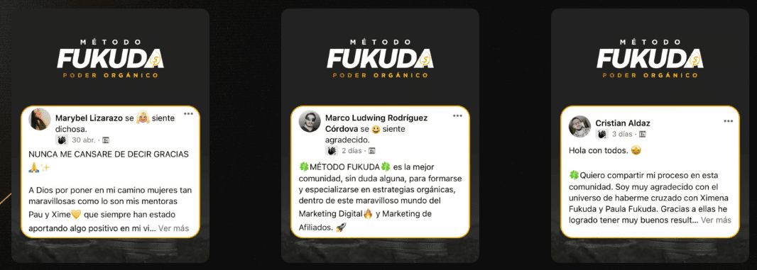 Método Fukuda Express Testimonios